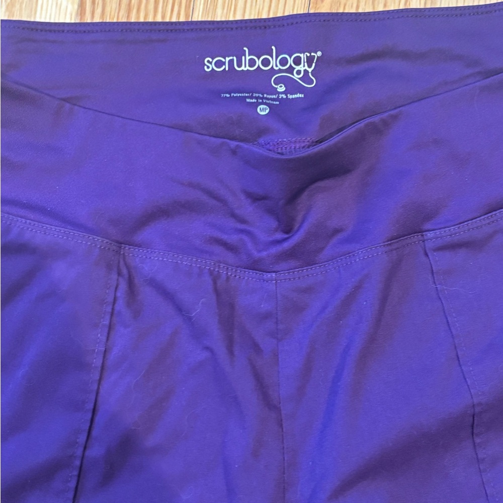 Scrubology Purple Scrub Pants